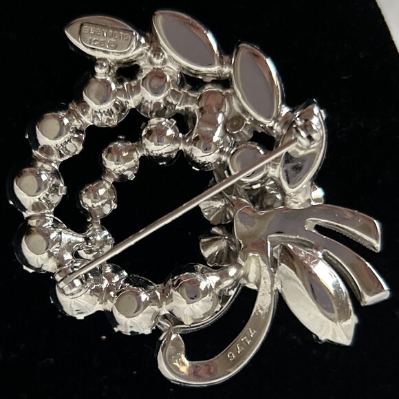 Eisenberg ICE Wreath Brooch - Picture 4 of 6